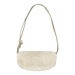 Mars & More Schoudertas schapenvacht wit 30x18x12cm (ovis aries)