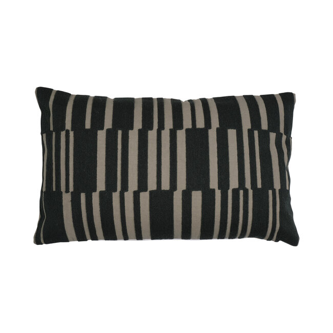 Linen & More Barro kussen groen grijs 30x50cm