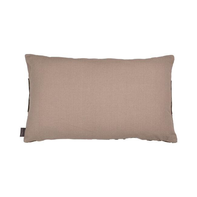 Linen & More Barro kussen beige taupe 30x50cm