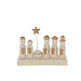 J-Line Nativity Led Limepowder Goudkleurig/Ecru
