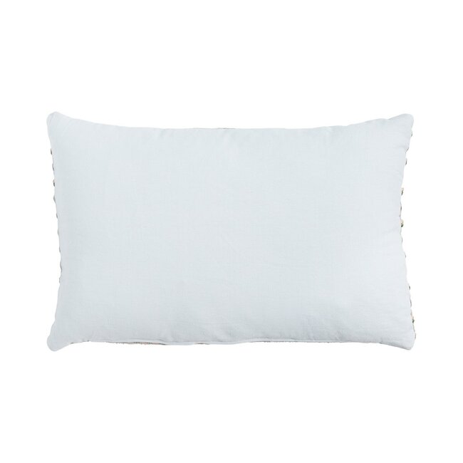 Linen & More Tye&Dye Bubbles kussen groen roze 40x60cm