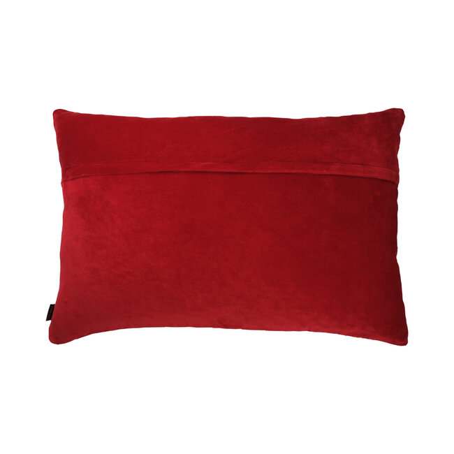 Linen & More Kane kussen rood 40x60cm