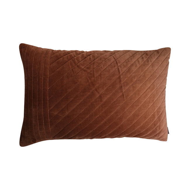 Linen & More Kane kussen bruin 40x60cm