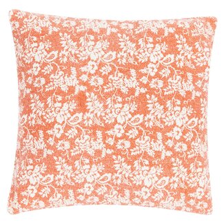 Linen & More Flower Garden kussen oranje 60x60cm