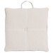 Linen & More Jilly With Handle stoelkussen beige 40x40cm+5cm