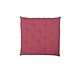 Linen & More Flannel stoelkussen roze 40x40cm+5cm
