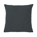 Linen & More King Bouclé kussen donkergrijs 45x45cm