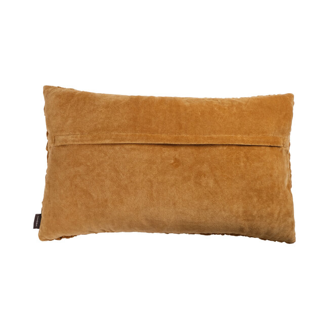 Linen & More Smock kussen kaneel 30x50cm