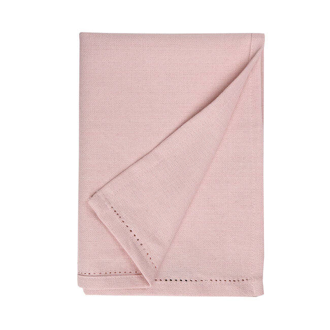 Linen & More Indi theedoek licht roze 50x70cm (set of 3)