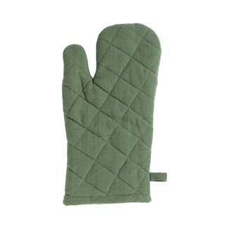 Linen & More Indi Ovenwant army groen 18x33cm