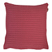 Linen & More Cushion Fine cable 45x45 mauve