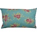 Linen & More Cushion Coral Sunset 30x50 aqua/rouge