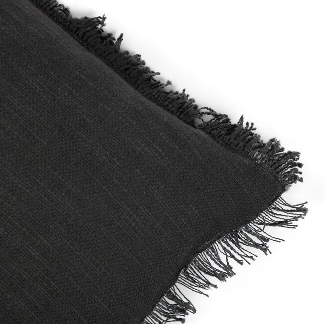 Linen & More Lioni kussen grijs 30x50cm