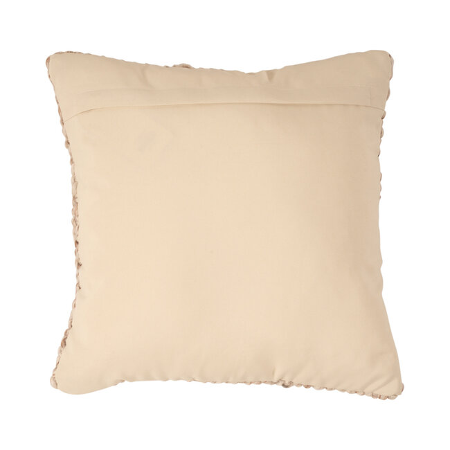 Linen & More Janey kussen beige 45x45cm