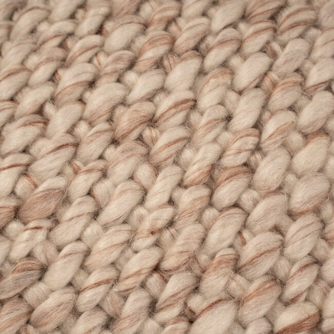 Linen & More Janey kussen beige 45x45cm