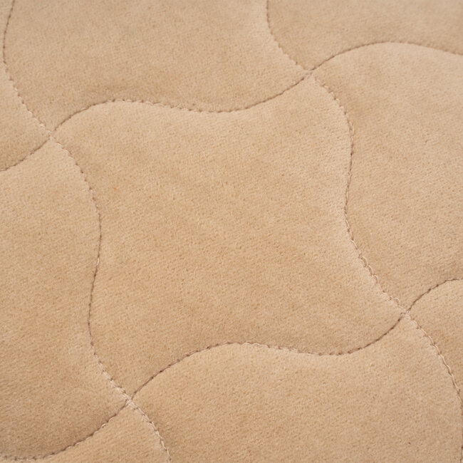 Linen & More Dayna Velvet kussen beige 30x50cm