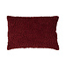 Linen & More Benji kussen rood 40x60cm