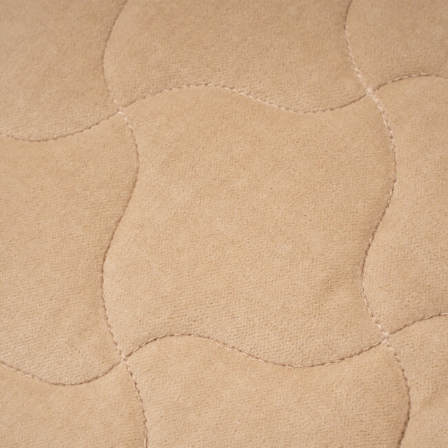 Linen & More Dayna Velvet kussen beige 40x60cm