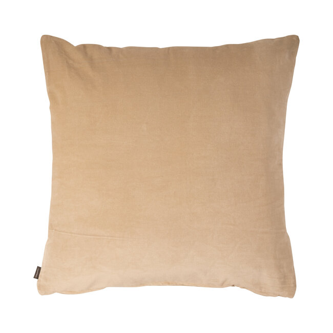 Linen & More Dayna Velvet kussen beige 60x60cm