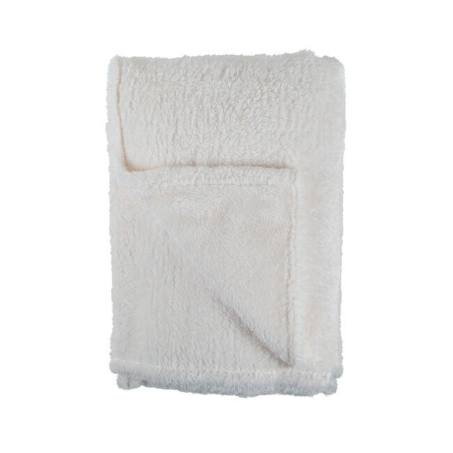 Linen & More Todd plaid gebroken wit 140x200cm