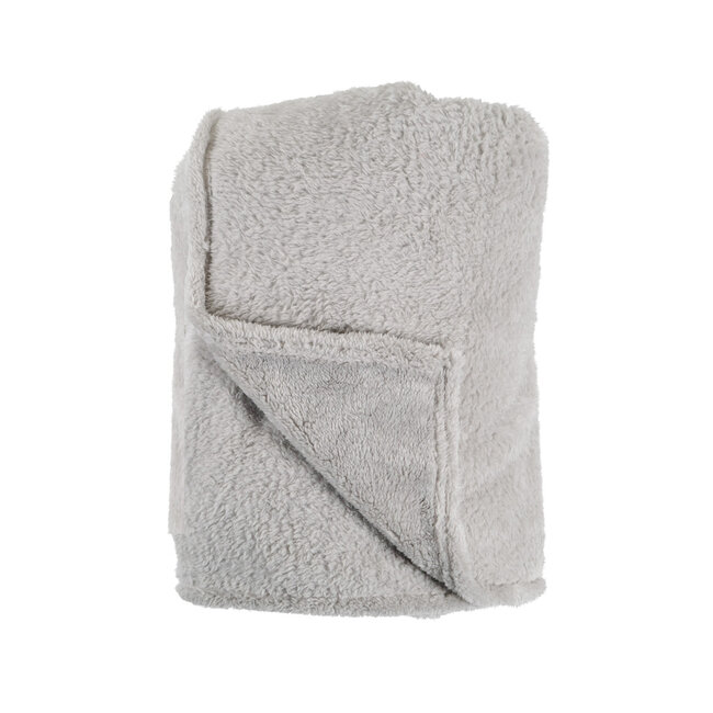 Linen & More Todd plaid lichtgrijs 140x200cm