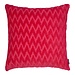 Linen & More Cleo Kussen chevron roze 45x45cm