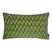 Linen & More Cleo Kussen chevron groen 30x50cm