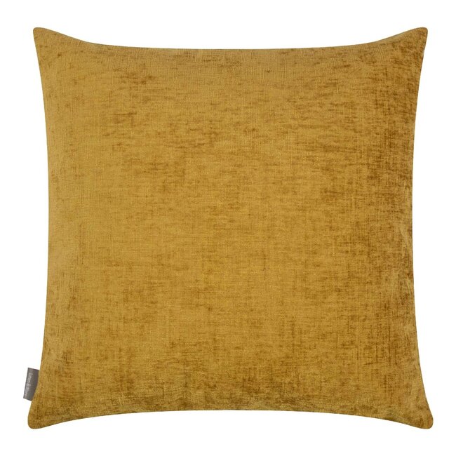 Linen & More Prince Velvet Melee kussen honing geel 45x45cm