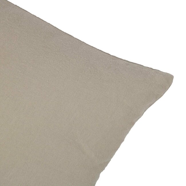 Linen & More Flannel sand Cushion 30 x 50 cm