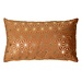 Linen & More Cushion velvet rust print ice crystal gold 30 x 50 cm