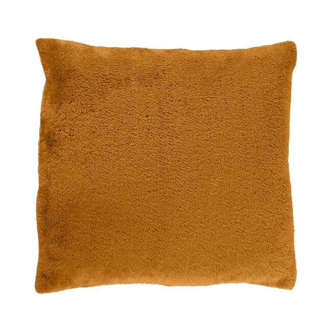 Linen & More Todd kussen honing geel 45x45cm