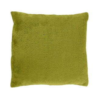 Linen & More Todd kussen olijf groen 45x45cm