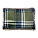 Mars & More Kussen faux fur ruit groen 40x60 cm