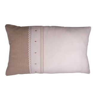 Linen & More Cushion Jasmin 30x50 ties line