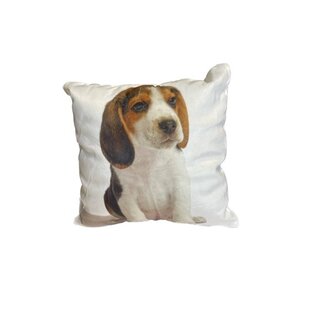 Linen & More Velvet kussen Hond 25x25cm