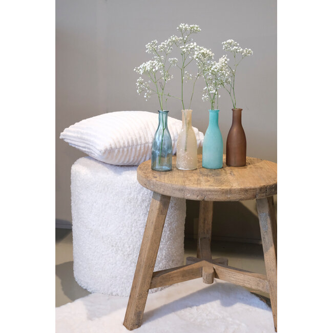 Linen & More Montreal kussen gebroken wit 45x45cm