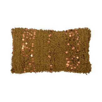 Linen & More Boston kussen groen 30x50cm