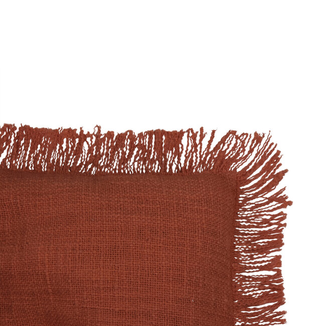 Linen & More Lioni kussen oranje 30x50cm