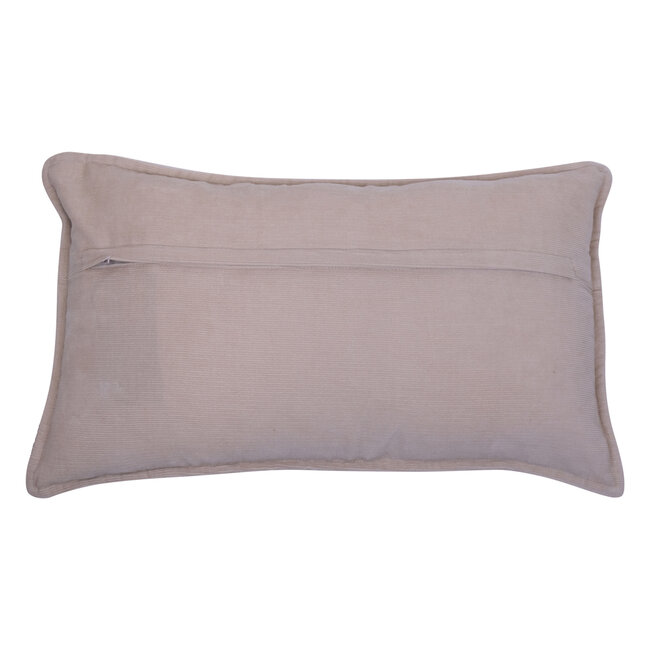 Linen & More Bobbi kussen beige 30x50cm