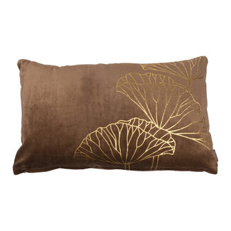 Linen & More Sophie kussen bruin 30x50cm