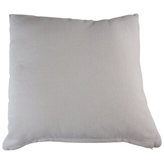 Linen & More Sierkussen basis fluweel off white 50x50