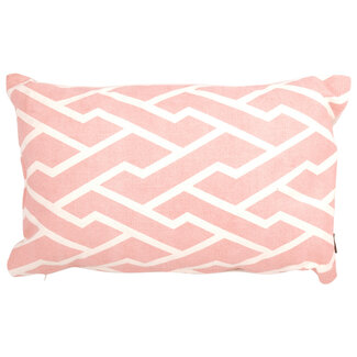 Linen & More Mr. Graphic kussen oranje 30x50cm