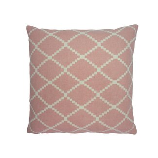 Linen & More Mrs. Graphic kussen oranje 50x50cm