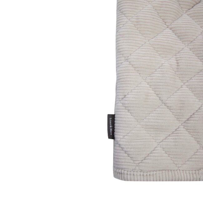 Linen & More Corduroy ovenwant beige 18x33cm