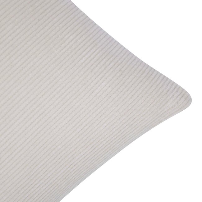 Linen & More Karla Kussen corduroy beige 45x45cm