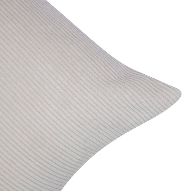 Linen & More Karla Kussen corduroy beige 30x50cm