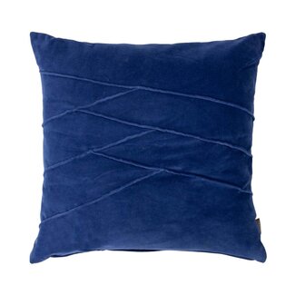 Linen & More Uneven pintuck clematis cushion 45 x 45 cm