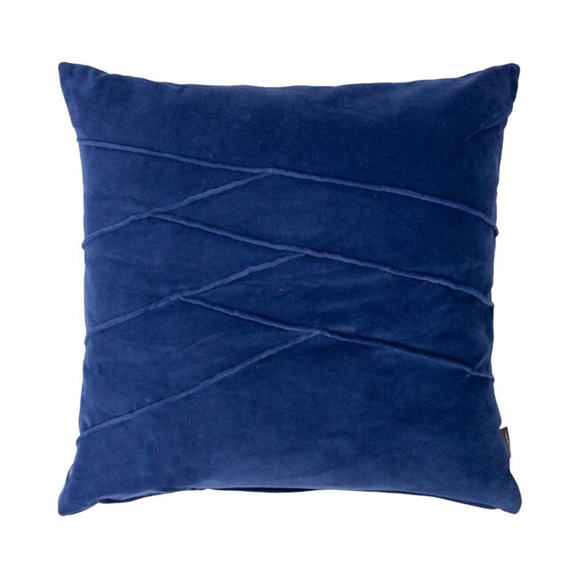 Linen & More Uneven pintuck clematis cushion 45 x 45 cm