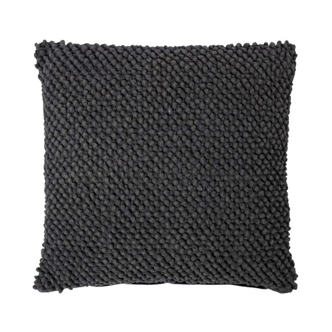 Linen & More Jumbo Dots kussen blauw 45x45cm