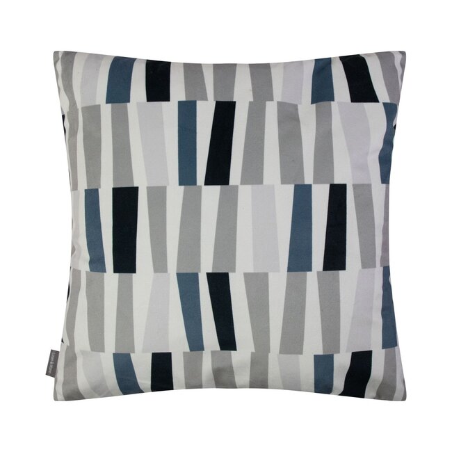 Linen & More Osaka kussen fotoprint grijs 45x45cm